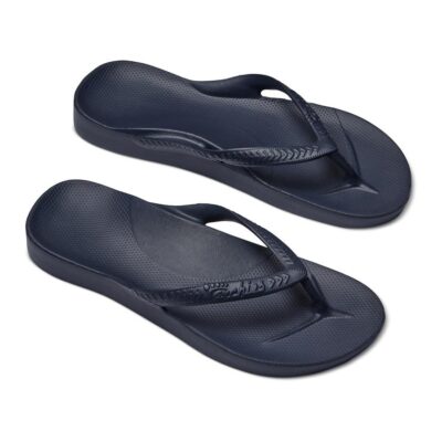 thongs with high arch support